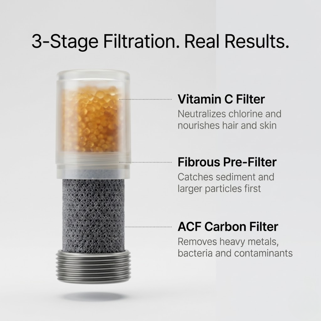 Drople Filtered Shower Head